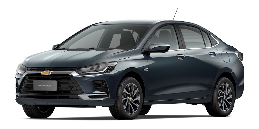 Sedan Onix Plus Premier cor Cinza Drake